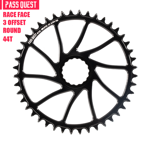 RACE FACE (3mm offset ) Hollow Round Narrow Wide Chainring 28-48T