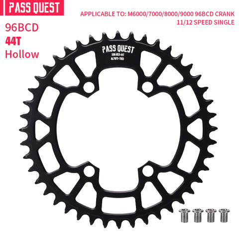 PASS QUEST Non-Standard 96BCD For Shimano Round Narrow Wide Chainring