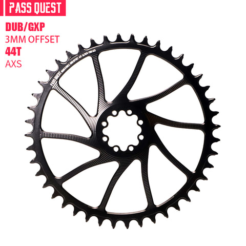 SRAM Force 8 Bolt (3mm offset) AXS Round Narrow Wide Chainring 40-54T