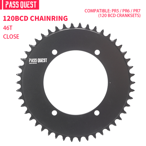 SENICX X120BCD (4-bolt AERO) Round Narrow Wide Chainring