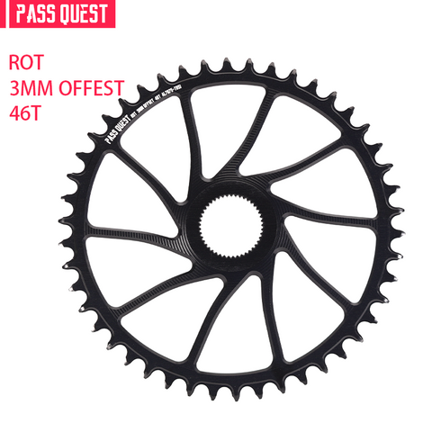 ROTOR (3mm offset )Aldhu inpower Round Hollow Narrow Wide Chainring