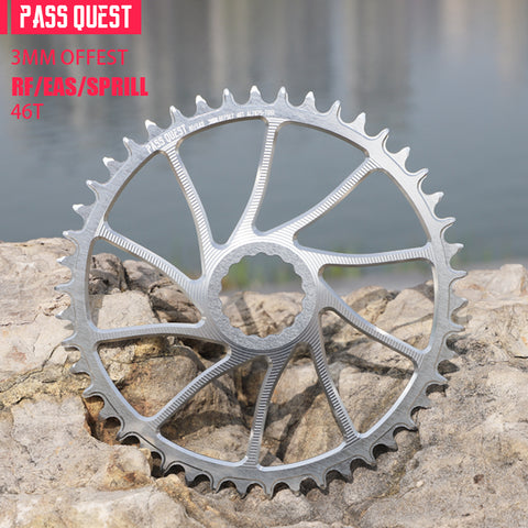 RACE FACE (3mm offset ) Hollow Round Narrow Wide Chainring 40-54T