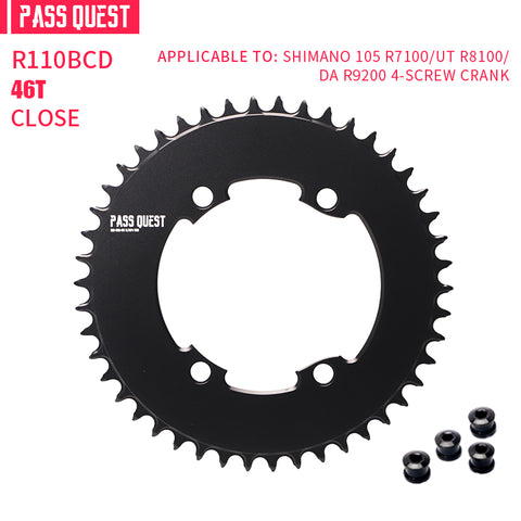 SHIMANO 110BCD R9200 R8100 R7100 AERO Round Narrow Wide Chainring