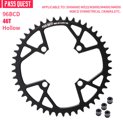 96 BCD Round (Shimano M6000/M7000/M8000) Narrow Wide Chainring