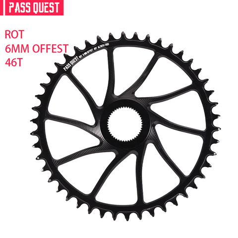 ROTOR (6mm offset ) Aldhu inpower Round Hollow Narrow Wide Chainring