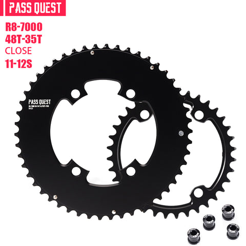 SHIMANO R110BCD 2X R8000 R7000 Sprocket AERO Round Road bike Gravel bike