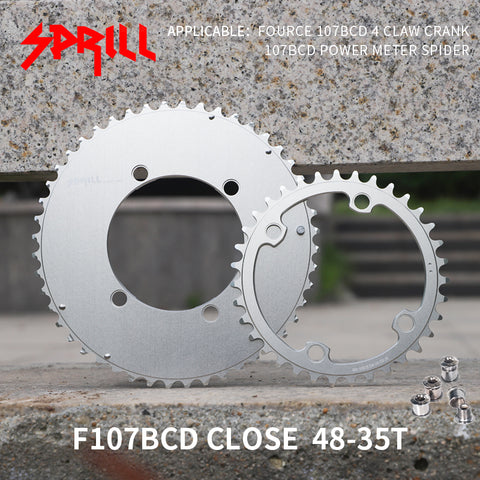 SRAM FORCE 107BCD 2X Sprocket AERO Road bike Gravel bike 12s