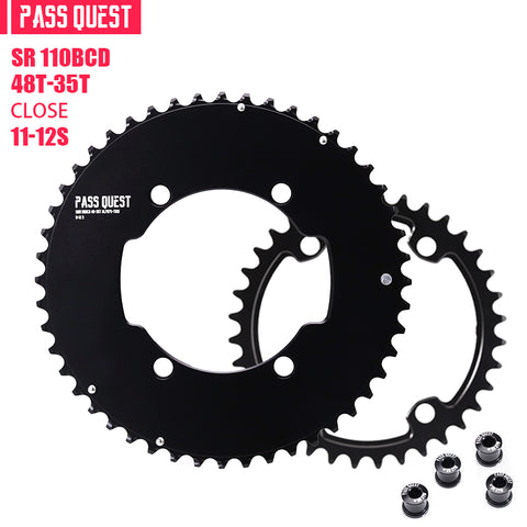 SRAM SRM 110BCD 2X Sprocket AERO Road bike Gravel bike 11-12s