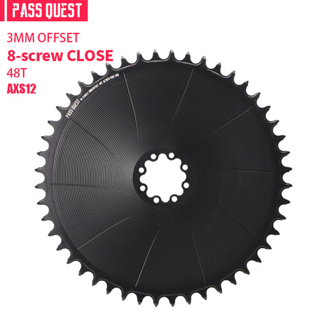 SRAM 8 Bolt ( 3mm offset) GRAVEL/ROAD AXS XX SL Narrow Wide Chainring