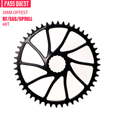 RACE FACE (3mm offset ) Hollow Round Narrow Wide Chainring 40-54T