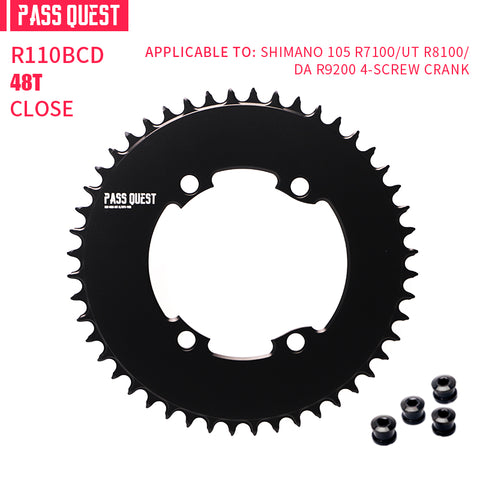 SHIMANO 110BCD R9200 R8100 R7100 AERO Round Narrow Wide Chainring