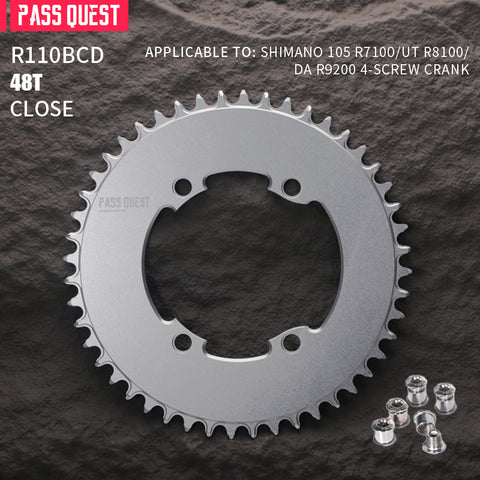 SHIMANO 110BCD R9200 R8100 R7100 AERO Round Narrow Wide Chainring