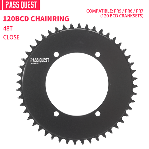 SENICX X120BCD (4-bolt AERO) Round Narrow Wide Chainring