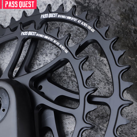 SRAM 8 Bolt AXS 0mm offset Mountain XX SL Narrow Wide Chainring 34-44T
