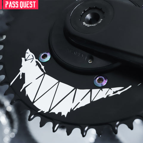 SHIMANO 110BCD (4-bolt ) Checkerboard Narrow Wide Chainring