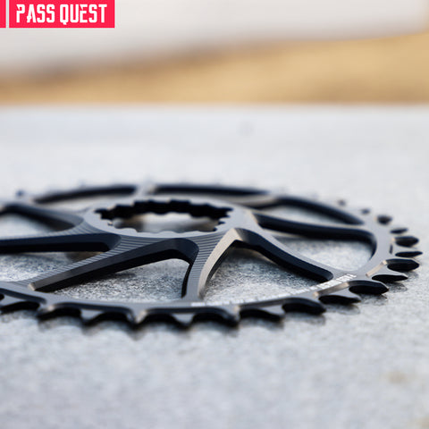 SRAM 3 Bolt (6mm offset) AXS Hollow Round Narrow Wide Chainring 32-46T
