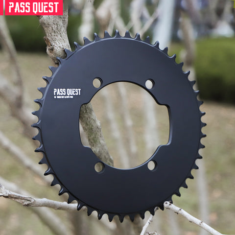 PASS QUEST SRM-110 BCD (4-bolt AERO) Round AERO Narrow Wide Chainring