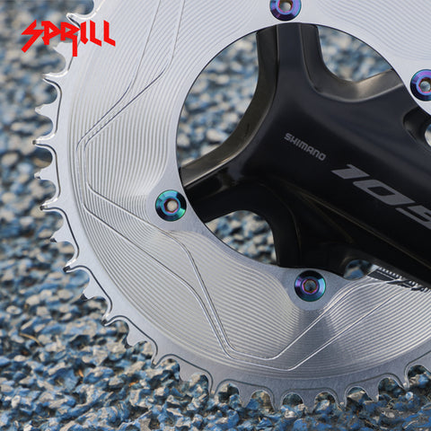 PASS QUEST SPRILL R9200 R8100 R7100 3mm offset Narrow Wide Chainring