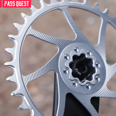 SRAM FORCE 8 Bolt ( 3mm offset) HOLLOW Mountain XX SL Narrow Wide Chainring 28-38T AXS