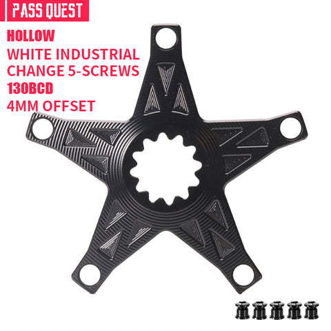 PASS QUEST White Industry Special Spider Modified Parts 30 Series Square Hole Crank Folding Bike