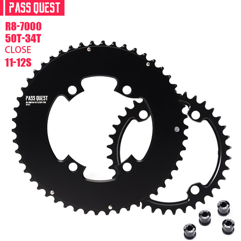 SHIMANO R110BCD 2X R8000 R7000 Sprocket AERO Round Road bike Gravel bike