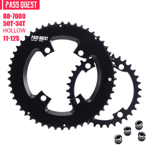 SHIMANO R110BCD 2X R8000 R7000 Sprocket AERO Round Road bike Gravel bike
