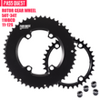 Load image into Gallery viewer, ROTOR 110BCD 2X Sprocket AERO crankshaft set Road bike Gravel bike