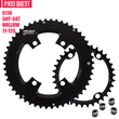 Load image into Gallery viewer, SHIMANO X110BCD 2X Sprocket AERO Road bike Gravel bike 11-12s