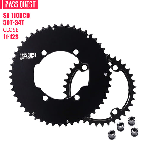 SRAM SRM 110BCD 2X Sprocket AERO Road bike Gravel bike 11-12s