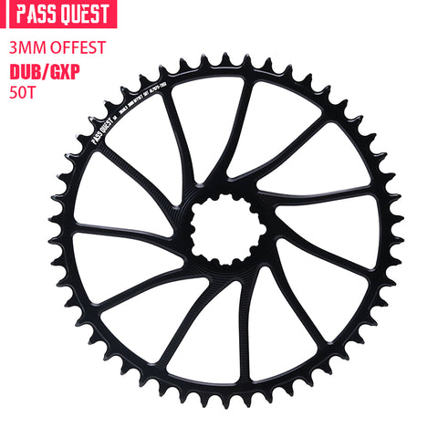 SRAM 3 Bolt ( 3mm offset) Hollow GRAVEL/ROAD Narrow Wide Chainring 40-54T