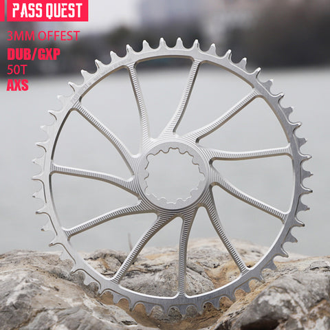 SRAM 3 Bolt ( 3mm offset)AXS GRAVEL/ROAD Narrow Wide Chainring 40-54T