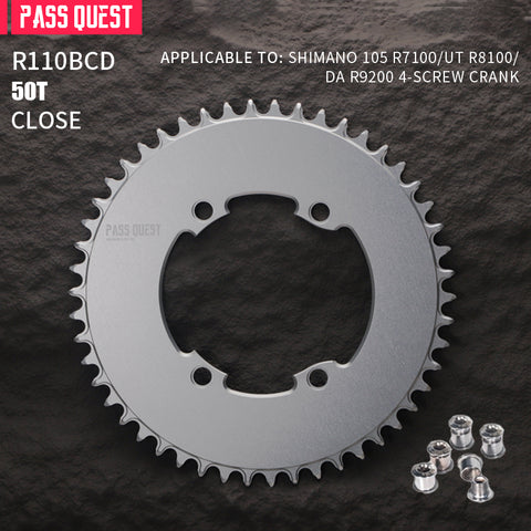 SHIMANO 110BCD R9200 R8100 R7100 AERO Round Narrow Wide Chainring