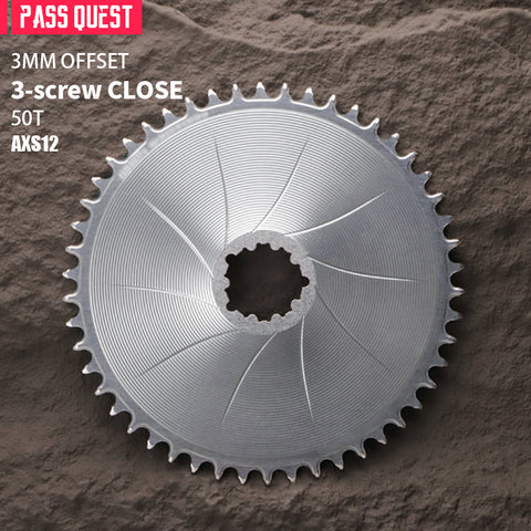 SRAM GXP/DUB ( 3mm offset) GRAVEL/ROAD Narrow Wide Chainring 40-56T AXS