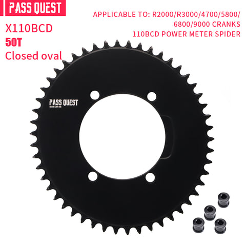 SHIMANO X110BCD (4-bolt AERO) Oval/ Round Narrow Wide Chainring