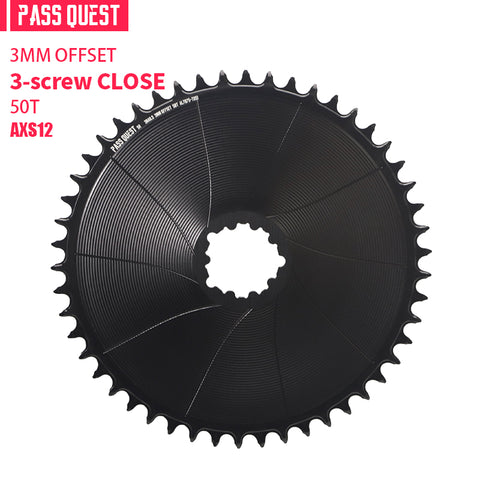 SRAM GXP/DUB ( 3mm offset) GRAVEL/ROAD Narrow Wide Chainring 40-56T AXS