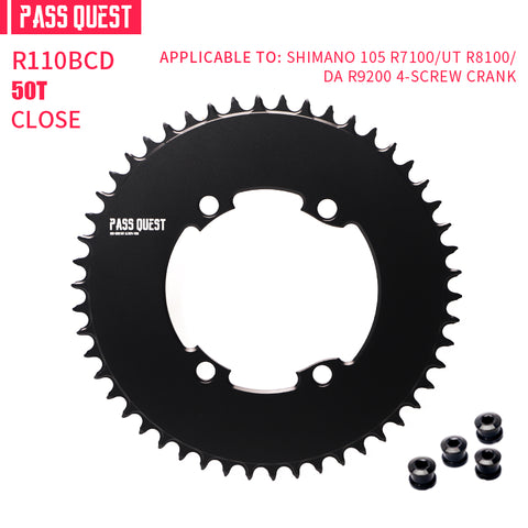 SHIMANO 110BCD R9200 R8100 R7100 AERO Round Narrow Wide Chainring