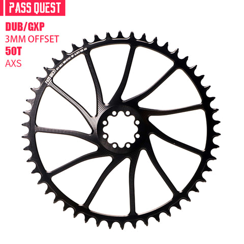 SRAM Force 8 Bolt (3mm offset) AXS Round Narrow Wide Chainring 40-54T