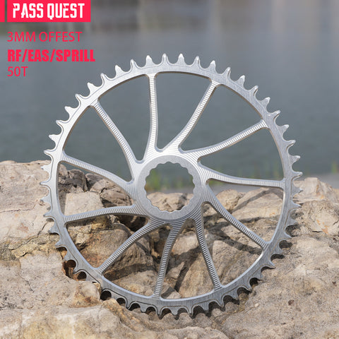 RACE FACE (3mm offset ) Hollow Round Narrow Wide Chainring 40-54T