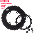 Load image into Gallery viewer, ROTOR 110BCD 2X Sprocket AERO crankshaft set Road bike Gravel bike