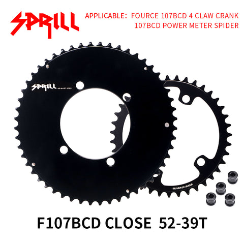 SRAM FORCE 107BCD 2X Sprocket AERO Road bike Gravel bike 12s