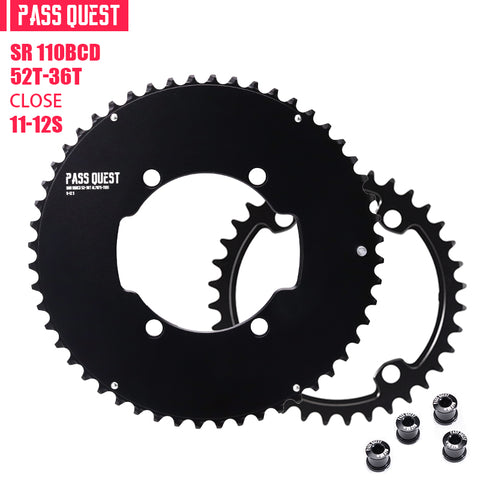 SRAM SRM 110BCD 2X Sprocket AERO Road bike Gravel bike 11-12s
