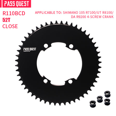 SHIMANO 110BCD R9200 R8100 R7100 AERO Round Narrow Wide Chainring