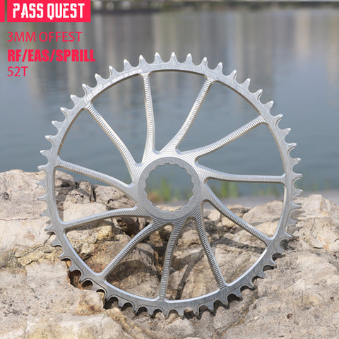 RACE FACE (3mm offset ) Hollow Round Narrow Wide Chainring 40-54T