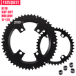 Load image into Gallery viewer, SHIMANO X110BCD 2X Sprocket AERO Road bike Gravel bike 11-12s