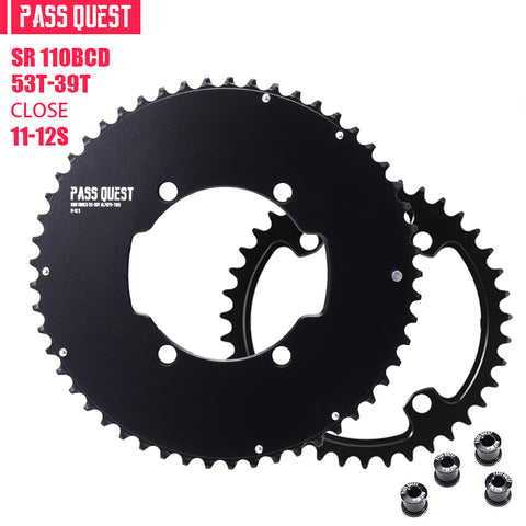 SRAM SRM 110BCD 2X Sprocket AERO Road bike Gravel bike 11-12s