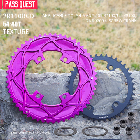 110BCD 2X R9200 R8100 R7100 Sprocket Crankshaft set Road Gravel bike