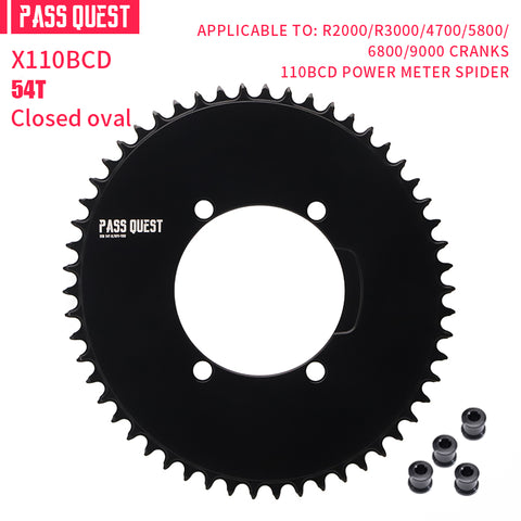 SHIMANO X110BCD (4-bolt AERO) Oval/ Round Narrow Wide Chainring