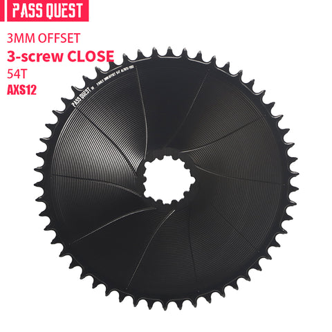 SRAM GXP/DUB ( 3mm offset) GRAVEL/ROAD Narrow Wide Chainring 40-56T AXS