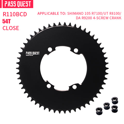 SHIMANO 110BCD R9200 R8100 R7100 AERO Round Narrow Wide Chainring