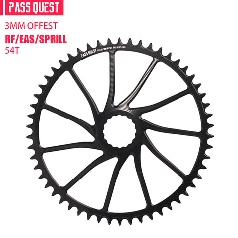 RACE FACE (3mm offset ) Hollow Round Narrow Wide Chainring 40-54T